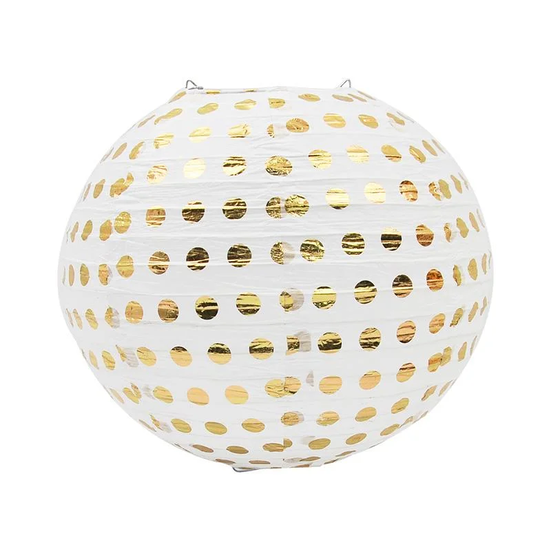Gold dots Lantern 1pcs