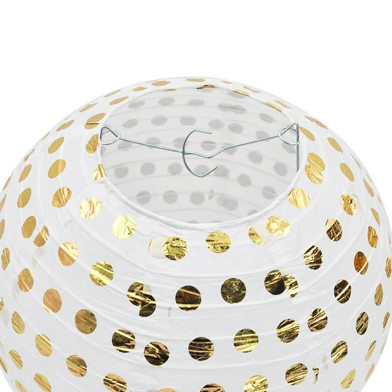 Gold dots Lantern 1pcs photo 3