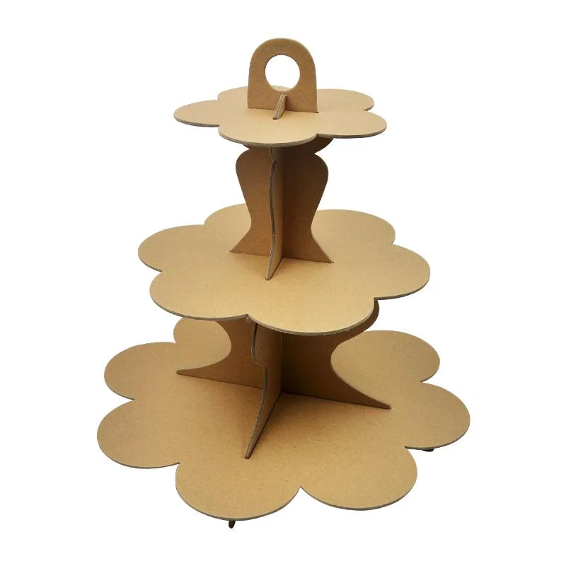 Eco Cake Stand Kraft paper 1pcs