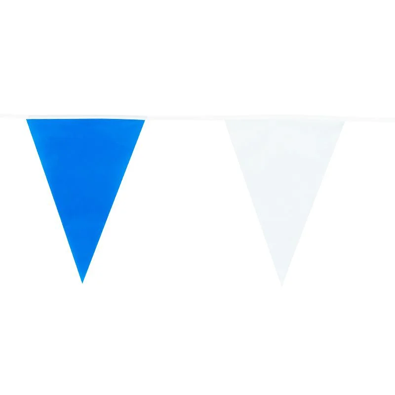 PE Blue white red Pennant Banner 1pcs photo 4