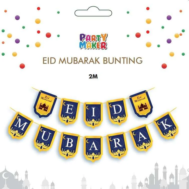 Eid Lettering Bunting 1ct 300cm photo 3