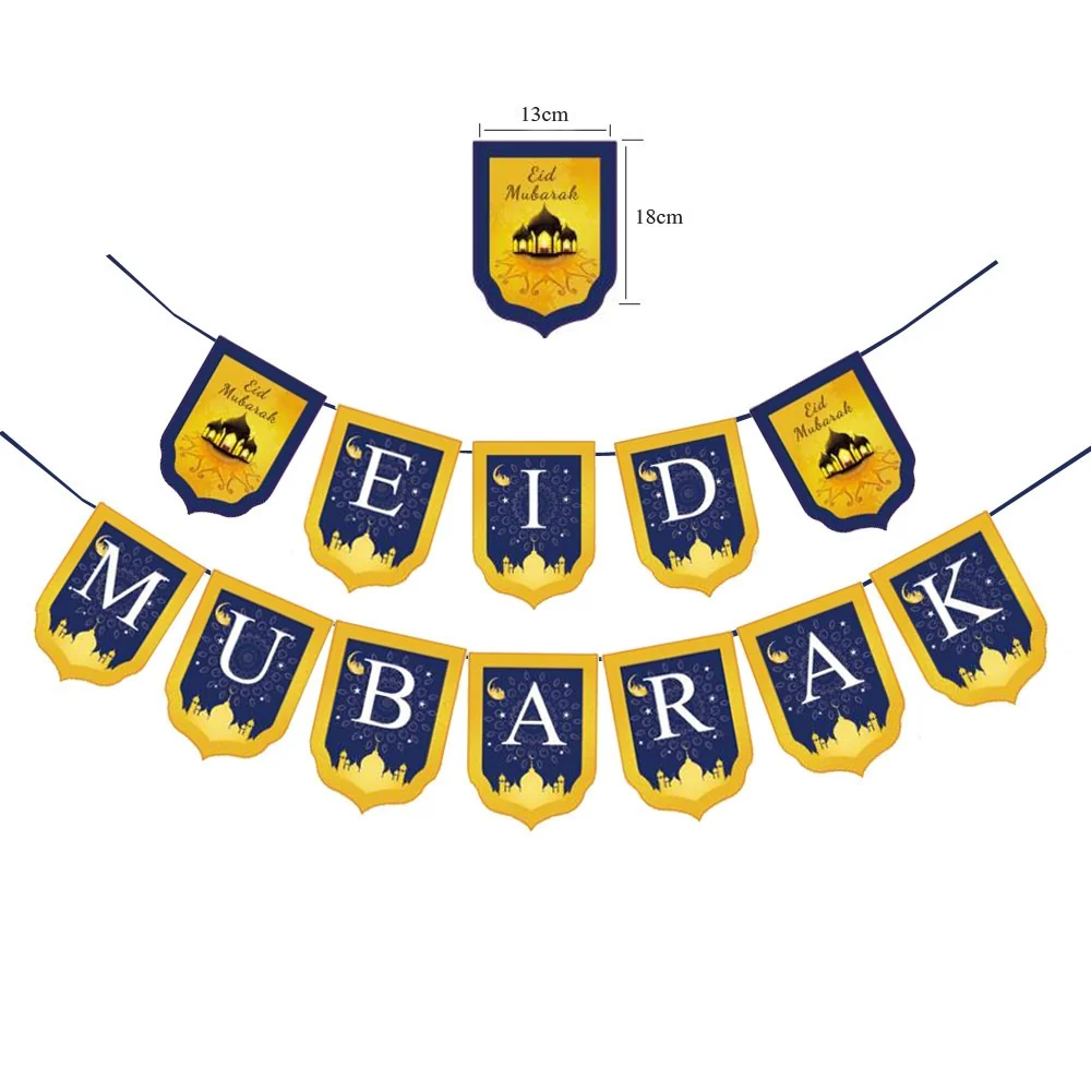 Eid Lettering Bunting 1ct 300cm photo 7