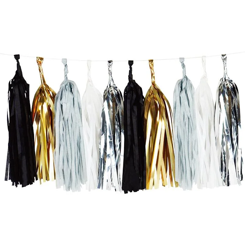 my Tassel gold and silver 20pcs