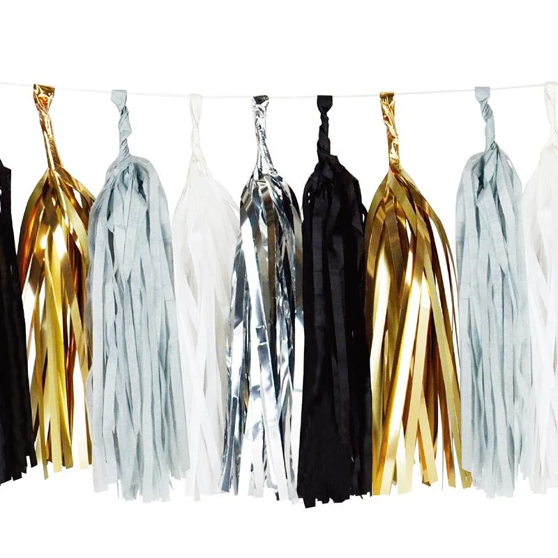 my Tassel gold and silver 20pcs photo 3
