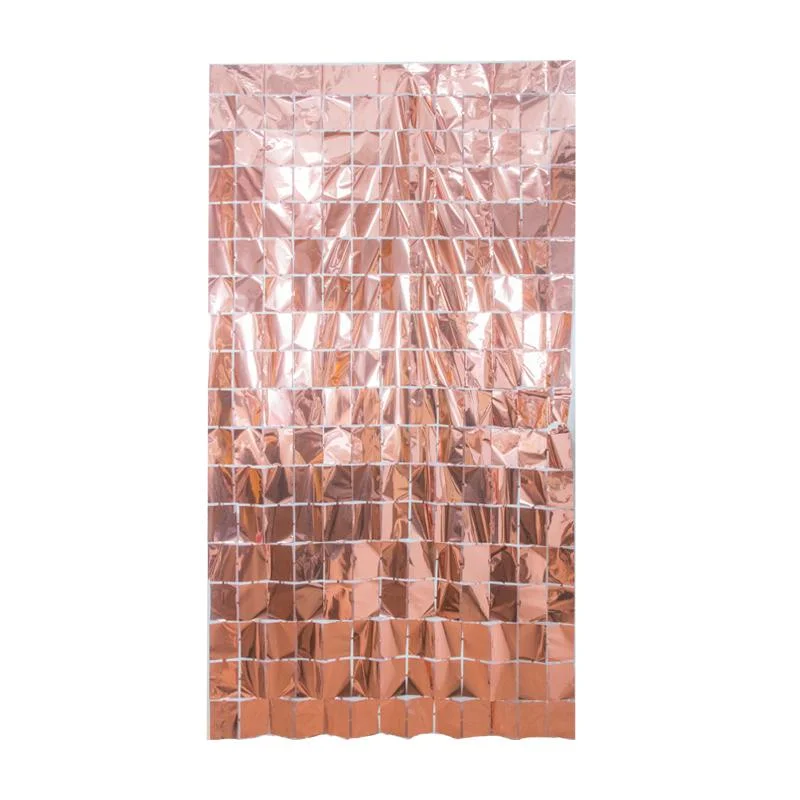 Radient Curtain- Rose Gold Square 1pcs
