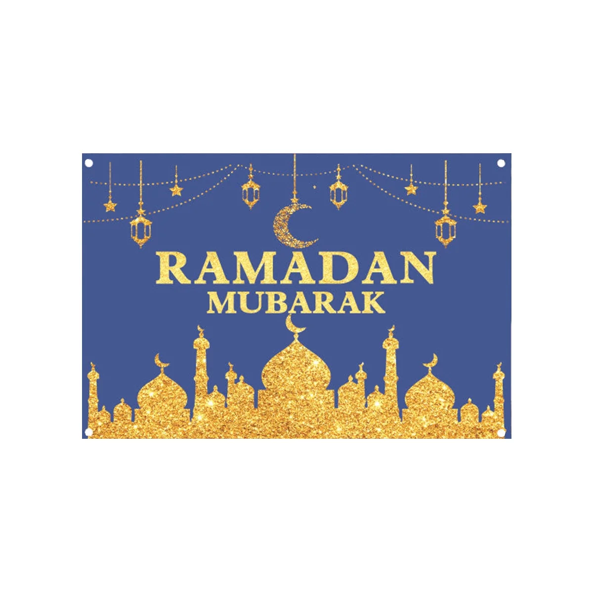 Ramadan Polyester Cloth Flag photo 5