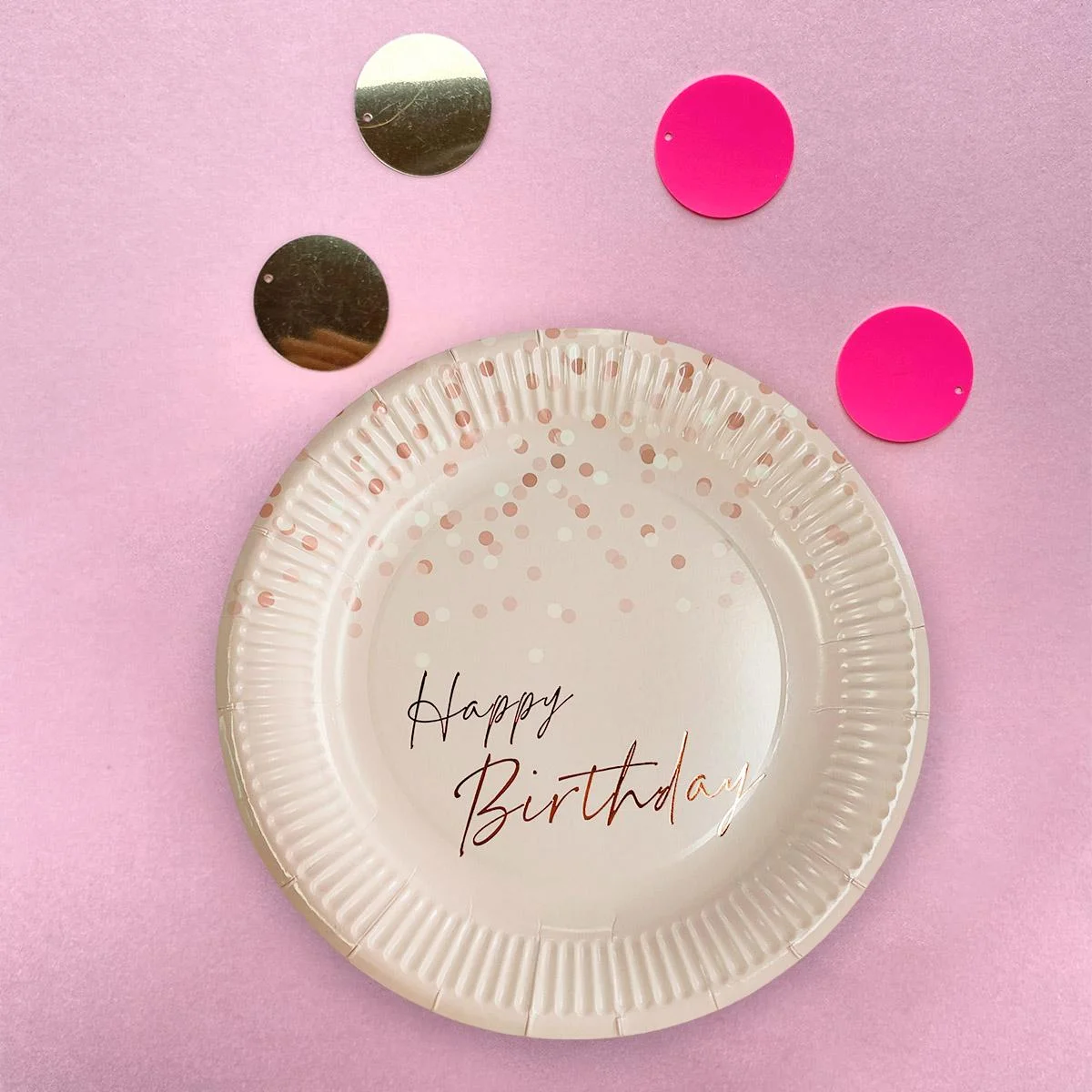 7“ White Paper Bowl 20pk 720 HAPPY Birthday Plates 20pcs photo 2