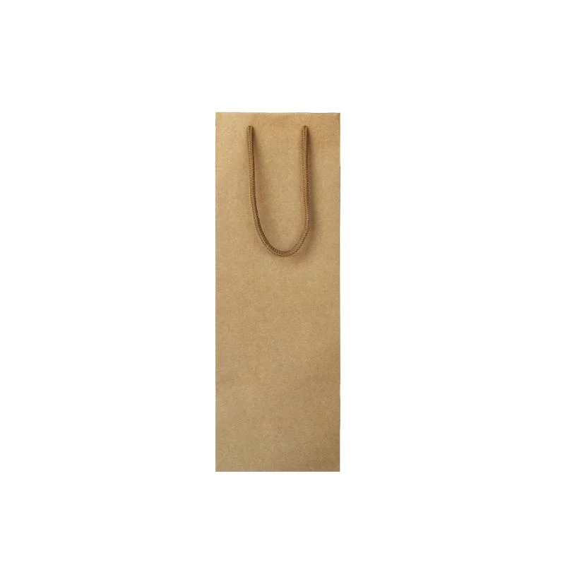 Craft Wine Paper Bags-L - 1pcs