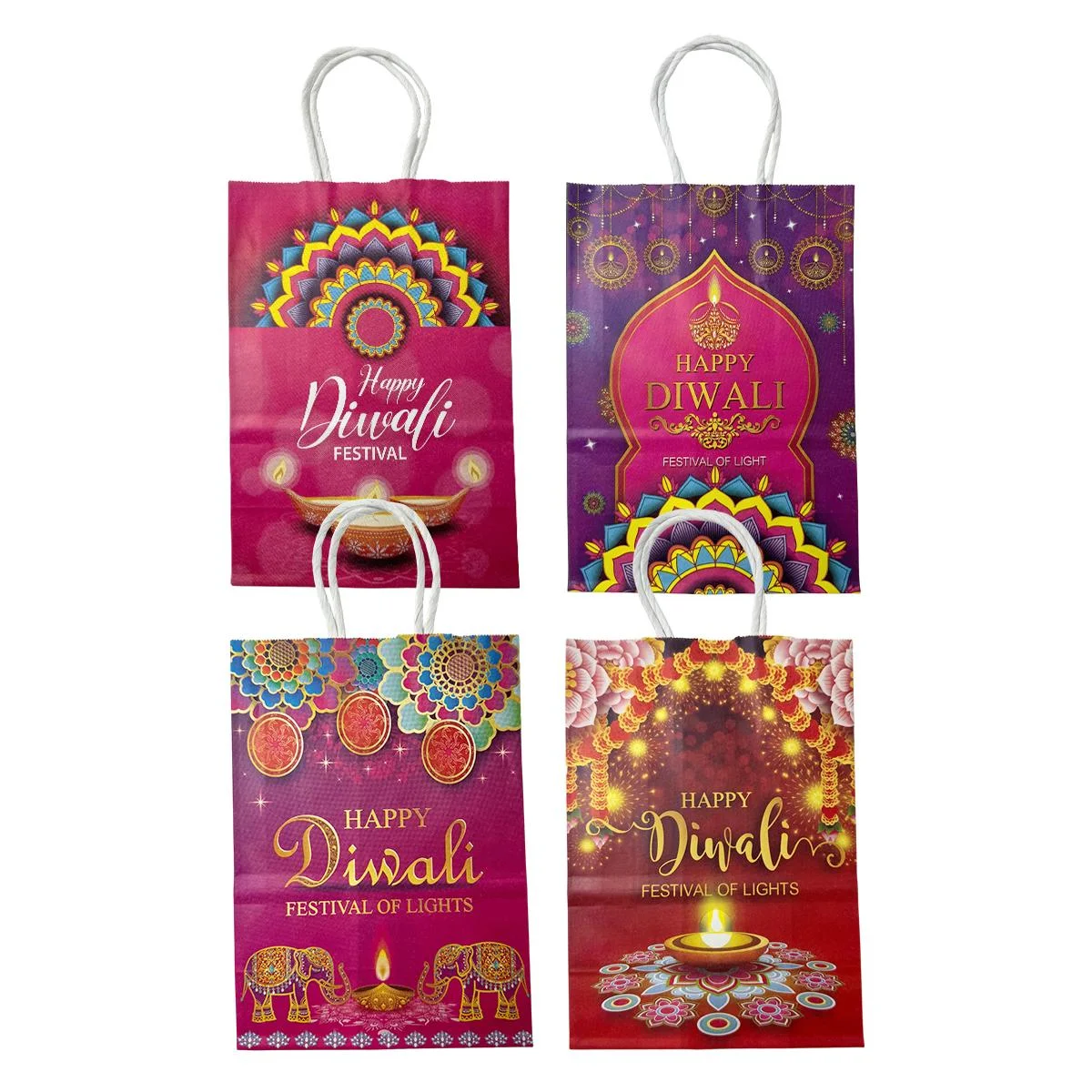 Happy Diwali Paper Bags 1pcs