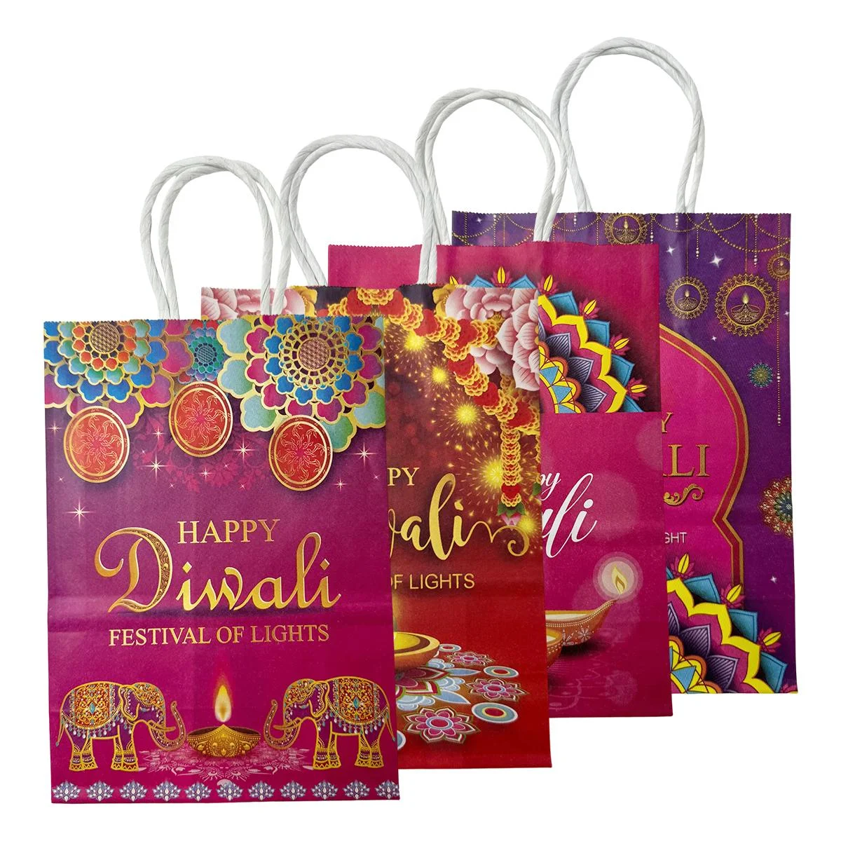 Happy Diwali Paper Bags 1pcs photo 2