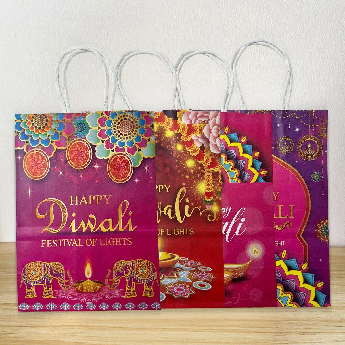 Happy Diwali Paper Bags 1pcs photo 4