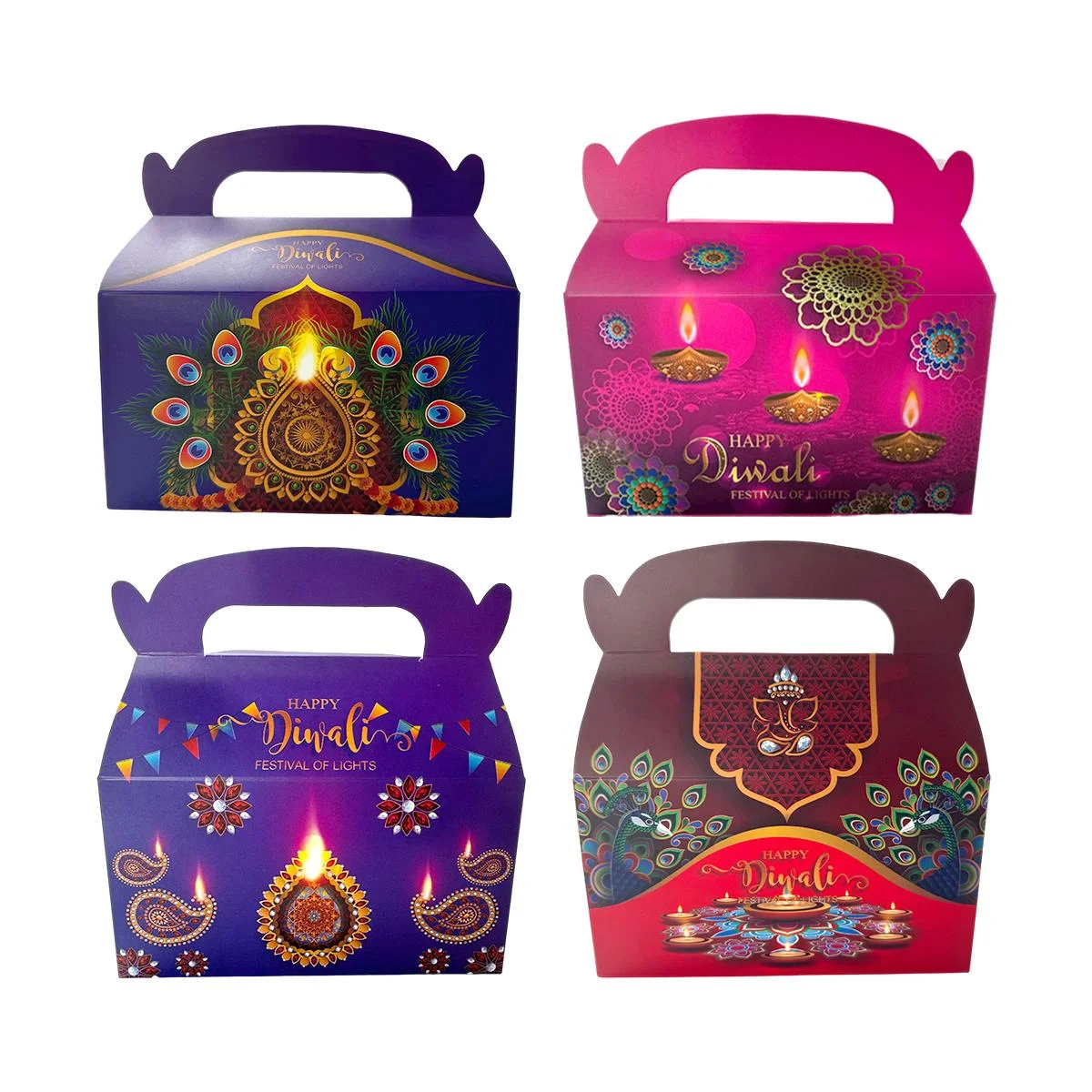Happy Diwali Treat Box 4pcs