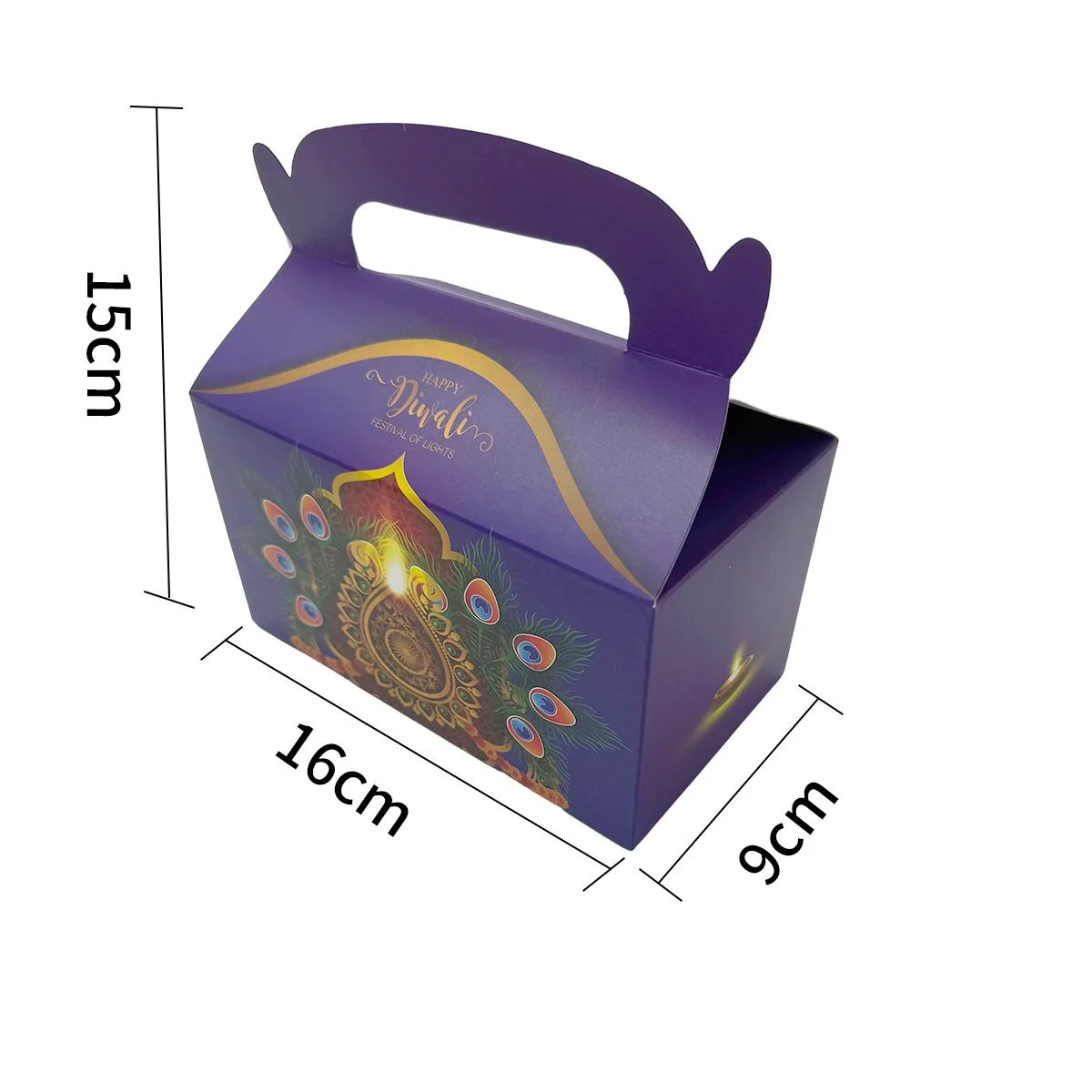 Happy Diwali Treat Box 4pcs photo 2