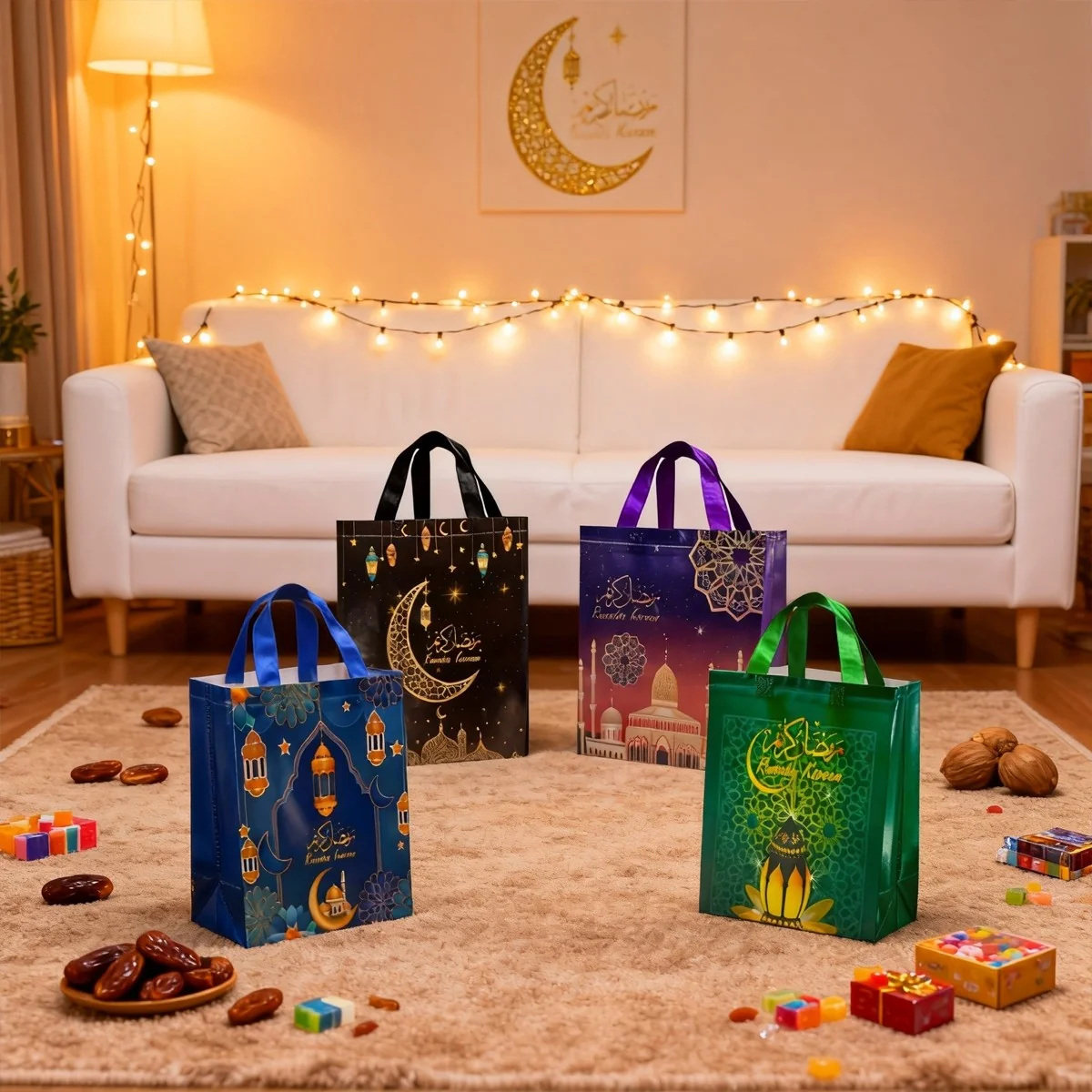 Ramadan Kareem Gift Bags - M 1pcs
