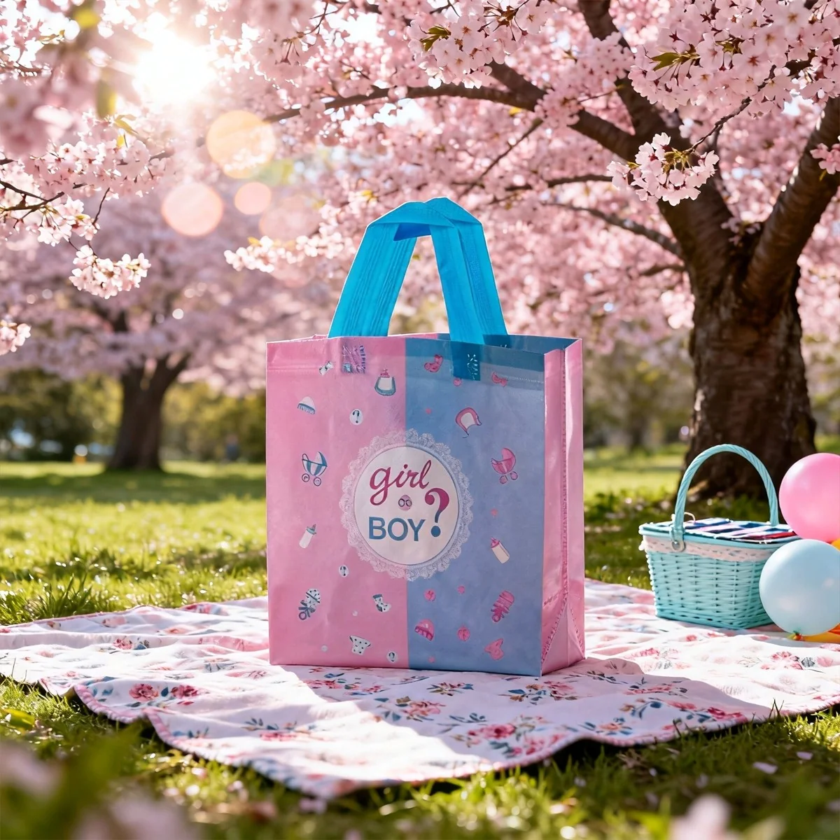 Gender Reveal Gift Bag 1pcs photo 3