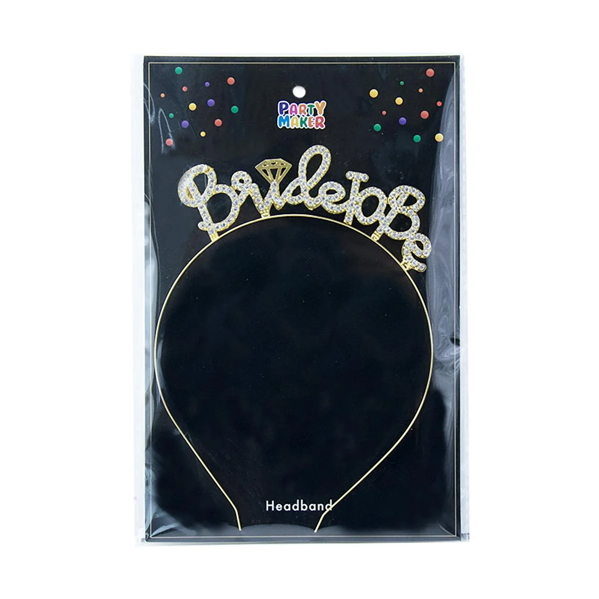 Bride to be Headwear-Gold bridetobe 1pcs photo 1