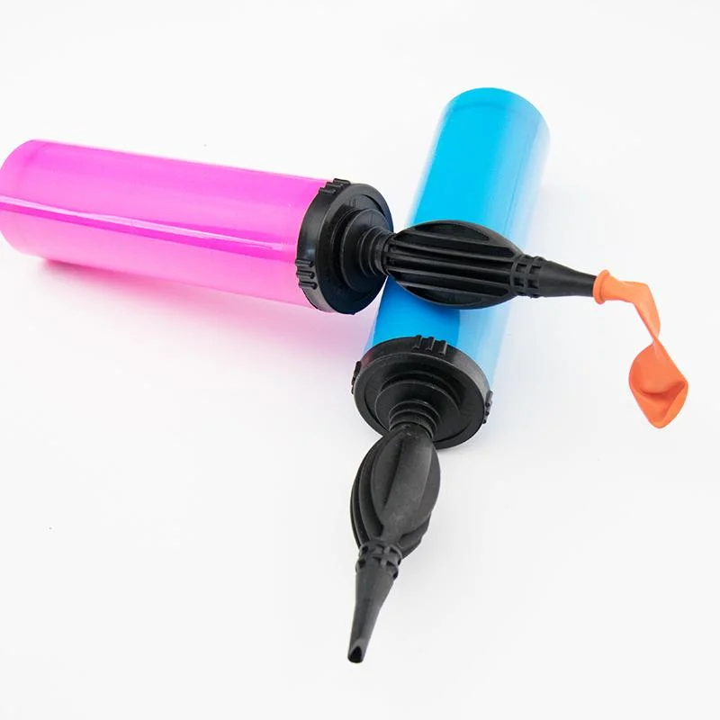 Balloon Pump Pink and blue inflators 1pcs