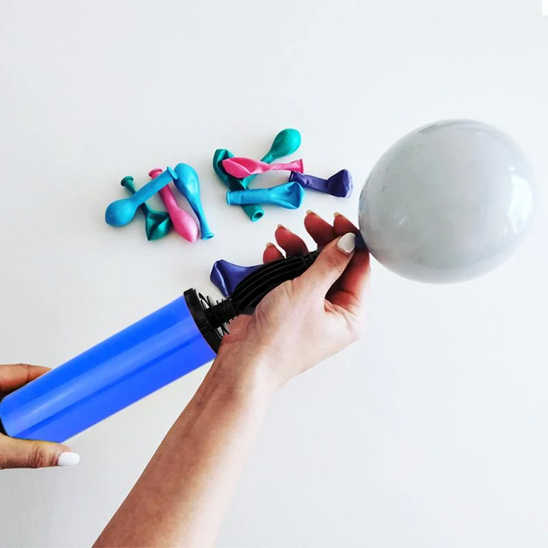 Balloon Pump Pink and blue inflators 1pcs photo 2