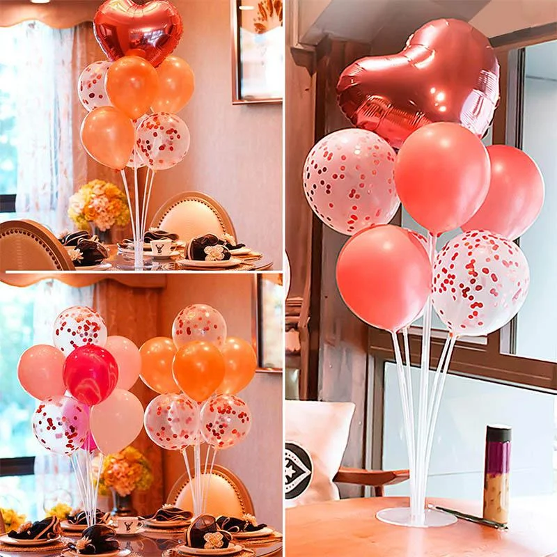 Table Balloon stand kit For 7balloons 6pcs