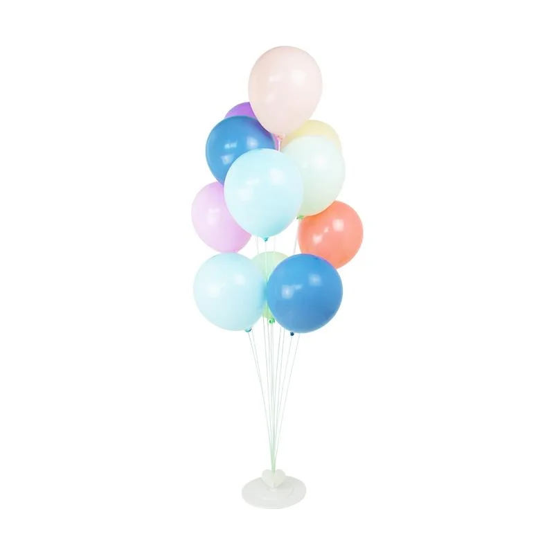 Balloon stand kit-white For 11 balloons 6pcs photo 3