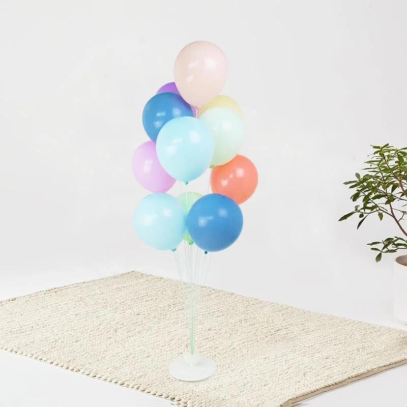 Balloon stand kit-white For 11 balloons 6pcs photo 4