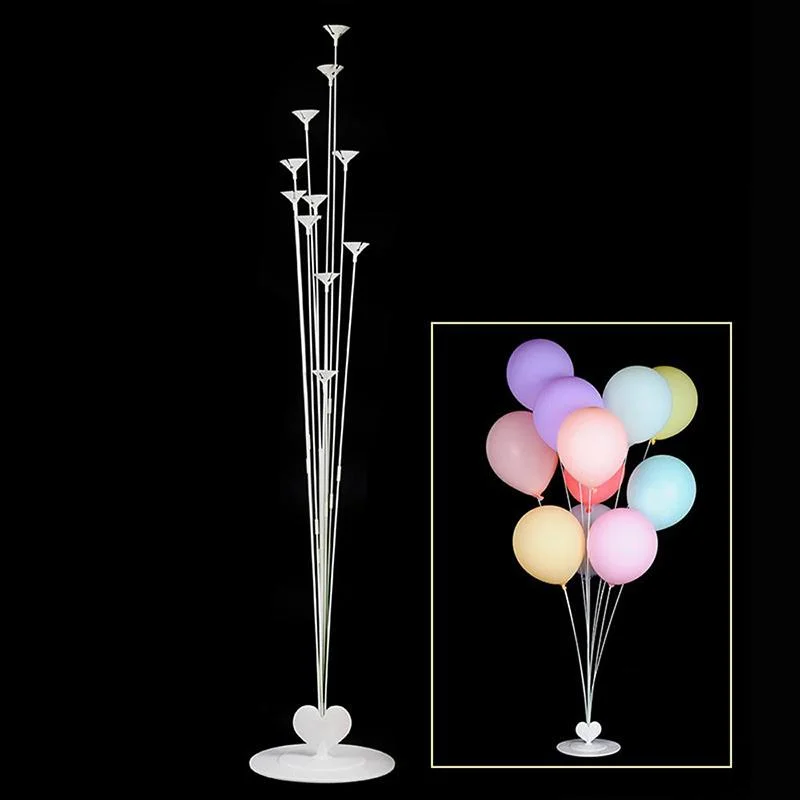 Balloon stand kit-white For 11 balloons 6pcs photo 5