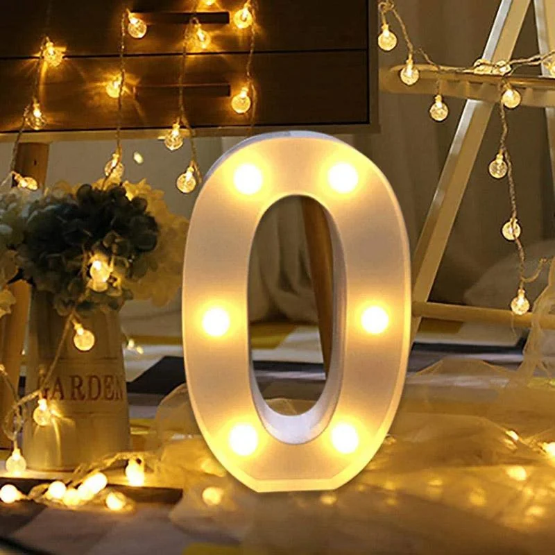 LED Number 0 0LED NUMEROS 1pcs