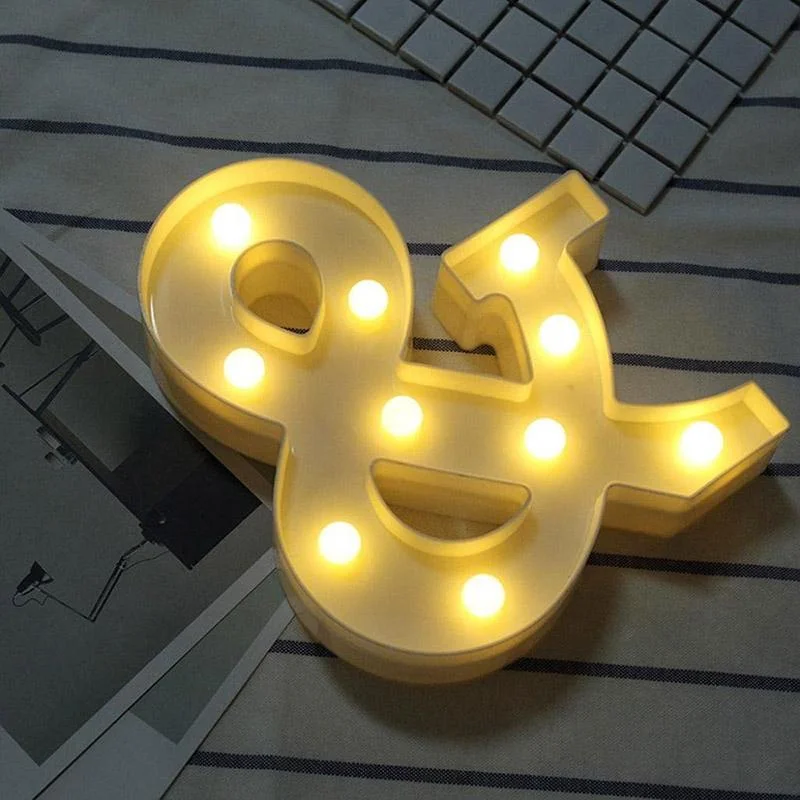 LED Symbol & Letter 1pcs photo 3