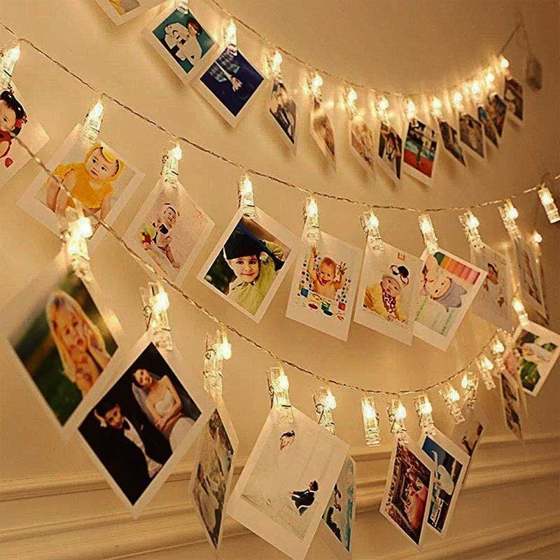 LED clip string lights 3m 24pcs