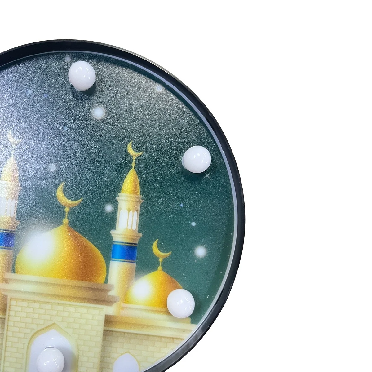 EID LED Lantern 16x16cm plastic decorative light SKU 641255