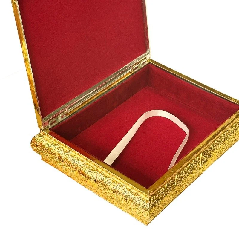 Holy Quran Storage Box-M 24pcs 23.5x18.5cm luxury Islamic wholesale SKU 642035