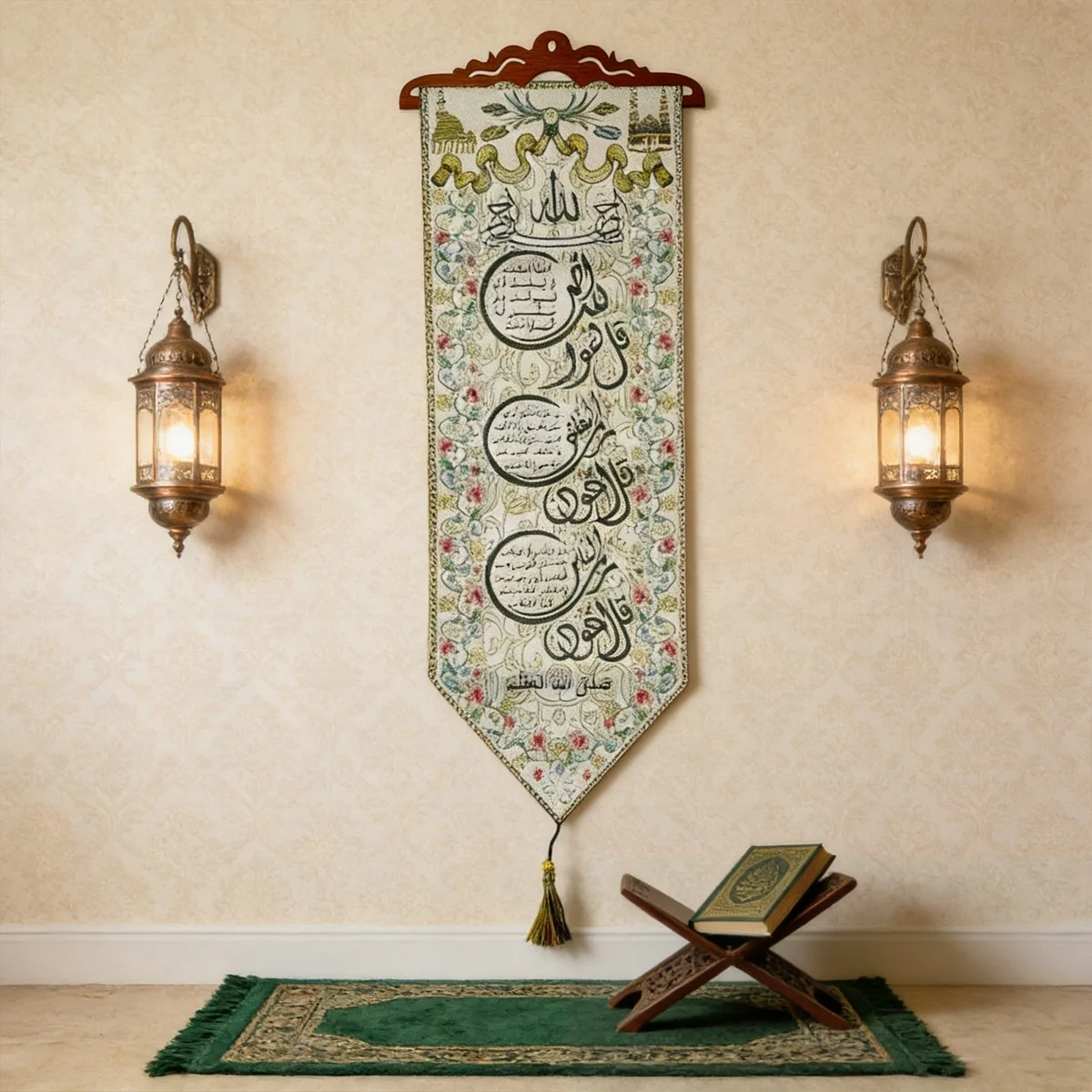 Islamic Wall Hanging Banner Ramadan decoration wholesale SKU 642179