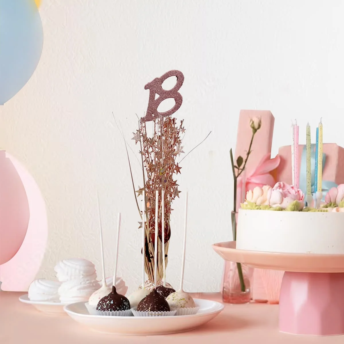 CENTER PIECE 18 YEARS Rose Gold PINK