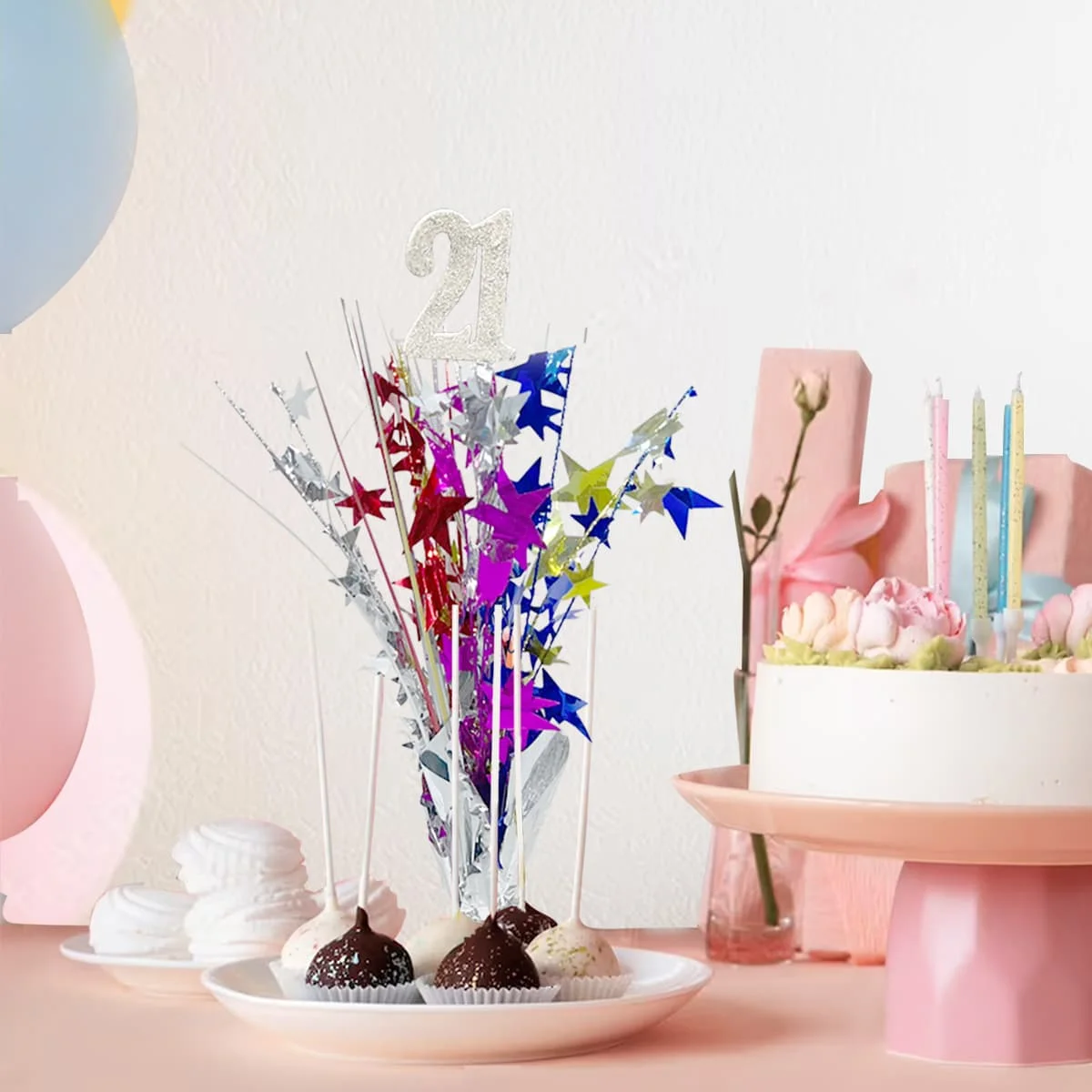 CENTER PIECE 21 YEARS MULTICOLOR