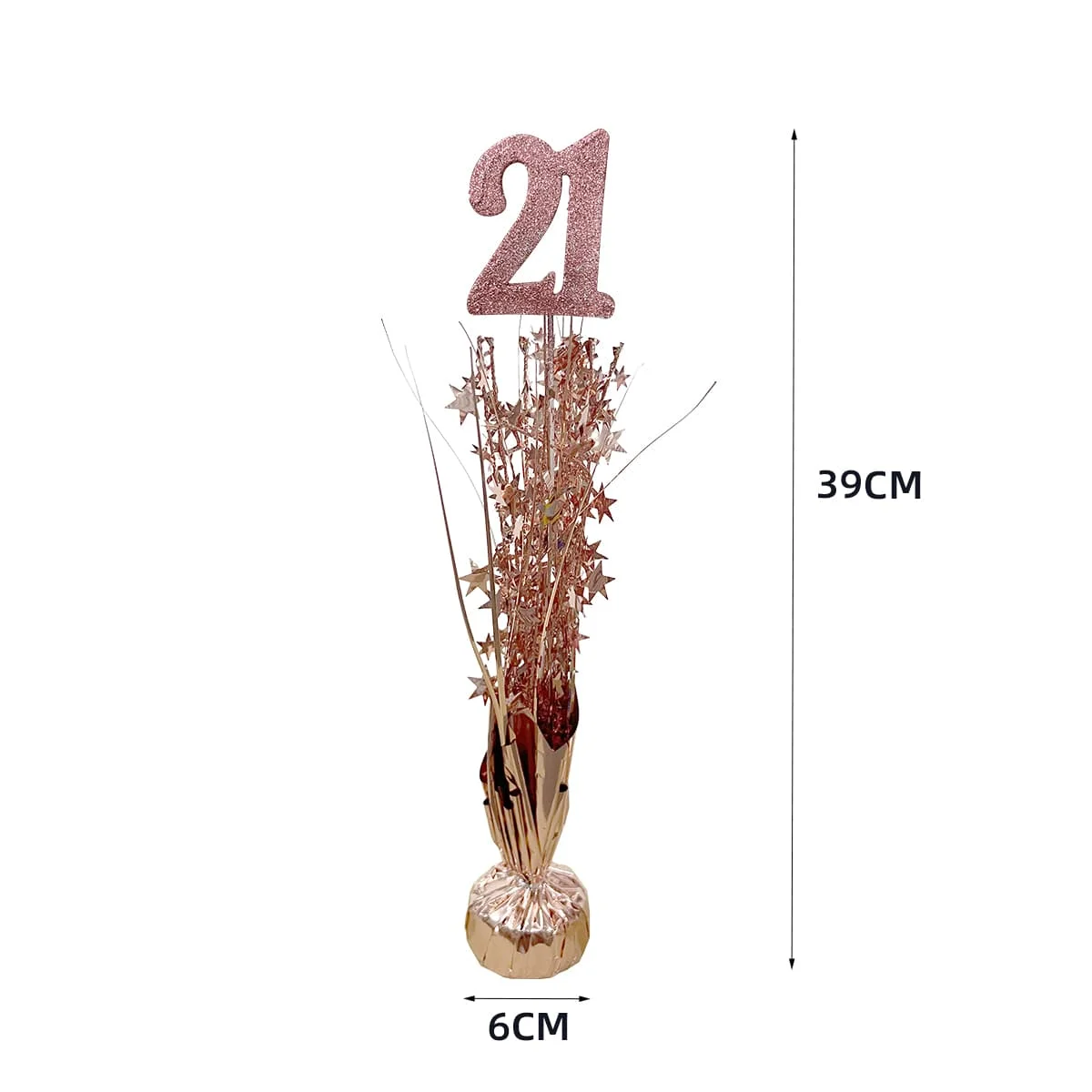 CENTER PIECE 70 YEARS ROSE GOLD 