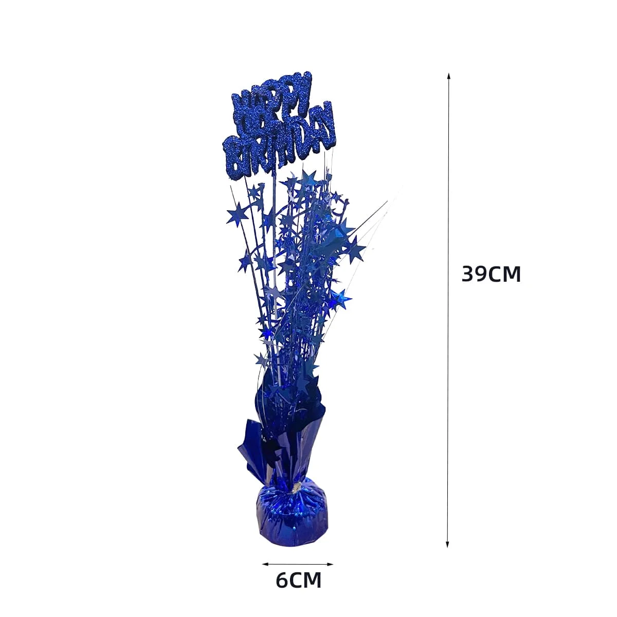 CENTER PIECE 70 YEARS BLUE