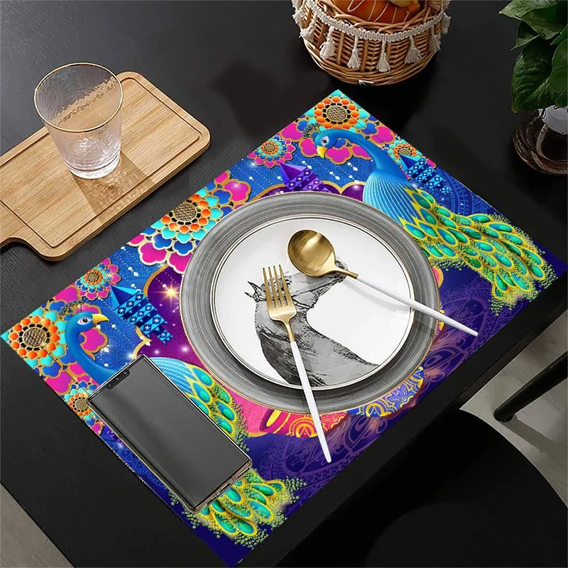 HAPPY DIWALI TABLE MAT PLACEMAT 1pc photo 3