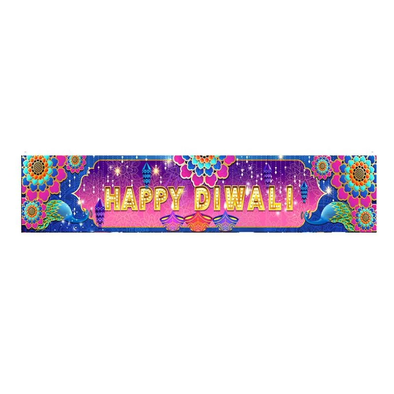 HAPPY DIWALI TABLE RUNNER 1pc photo 2