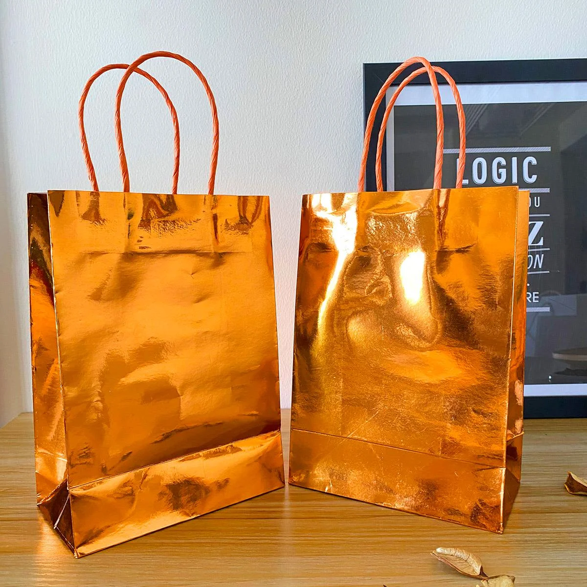 Paper Bag - Rose Gold 4pcs photo 4