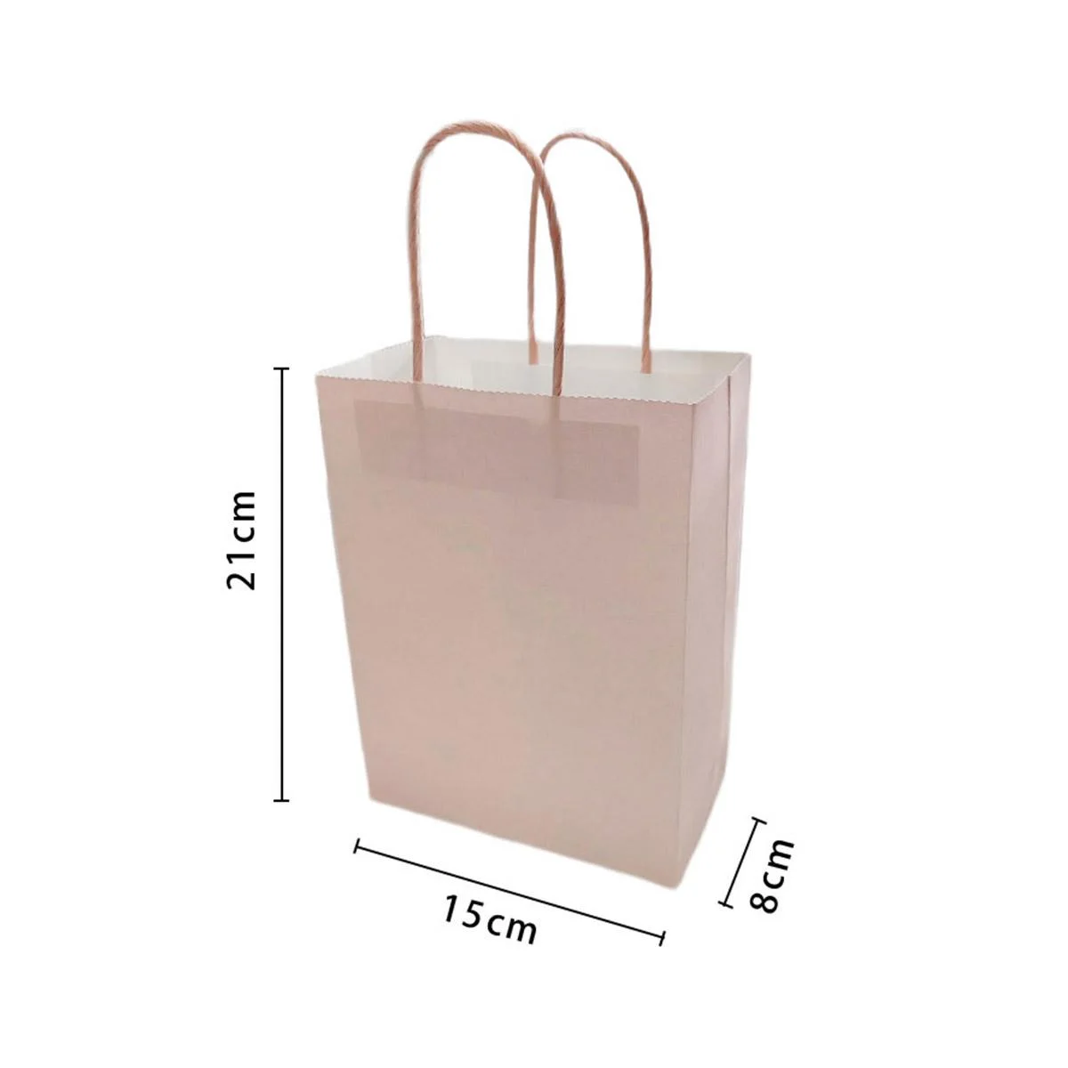 Paper Bag - Baby Pink 4pcs photo 5