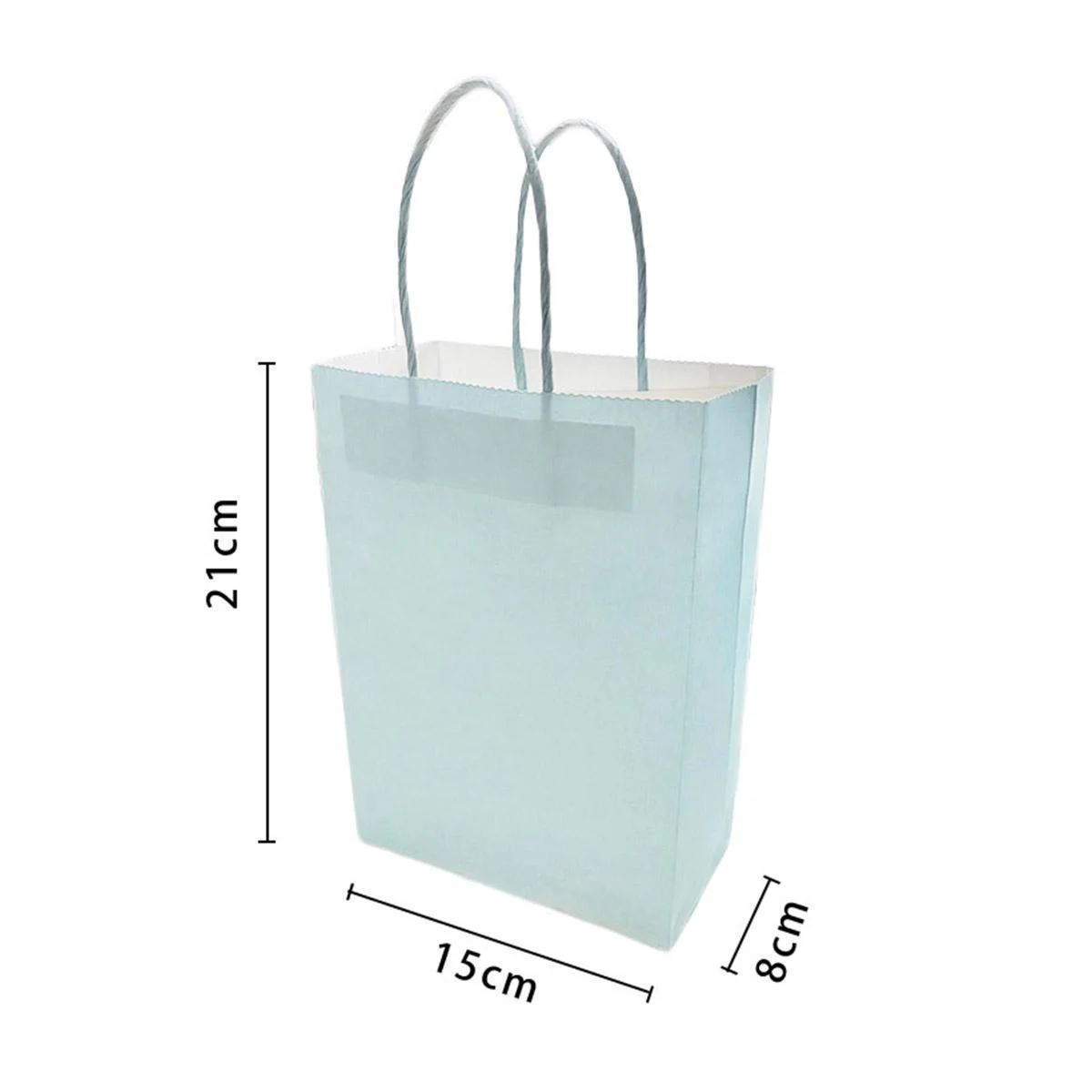 Paper Bag - Baby Blue 4pcs photo 2