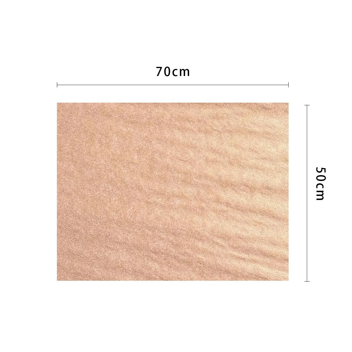 Tissue Paper - Rose Gold 5pcs photo 2