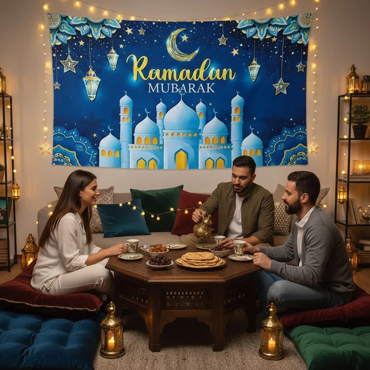 Ramadan Backdrop-blue photo 4