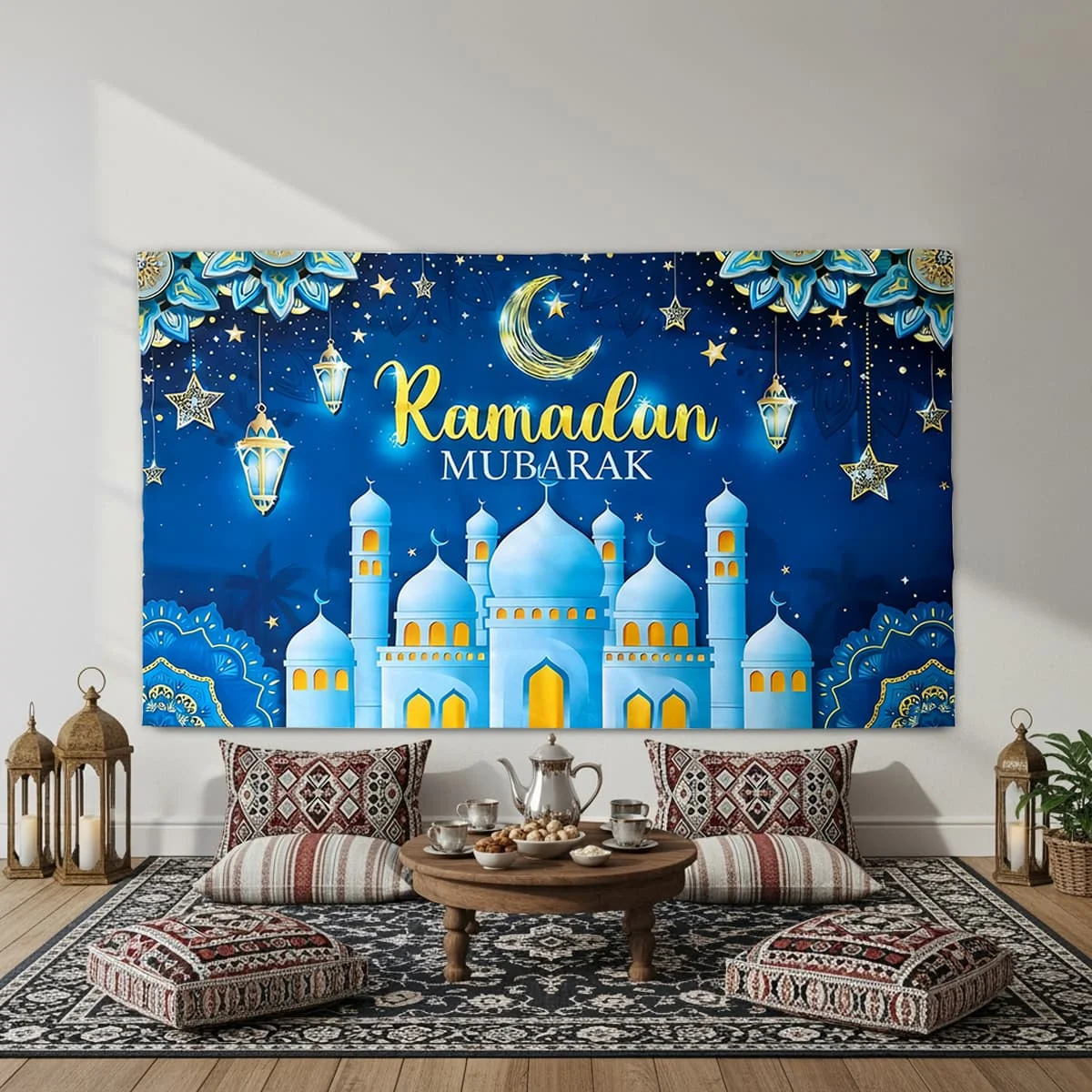Ramadan Backdrop-blue photo 6