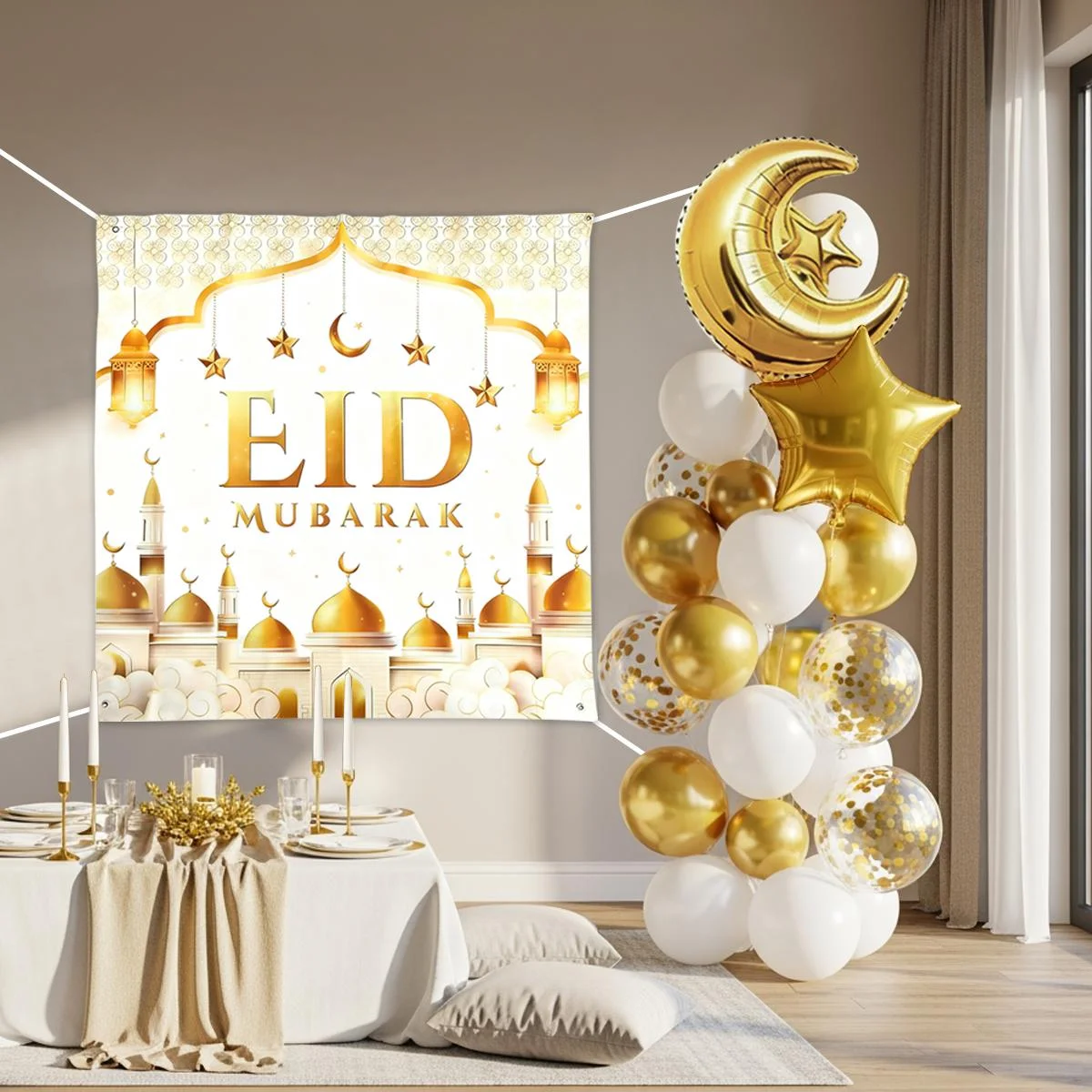Ramadan balloon set-70pcs photo 2