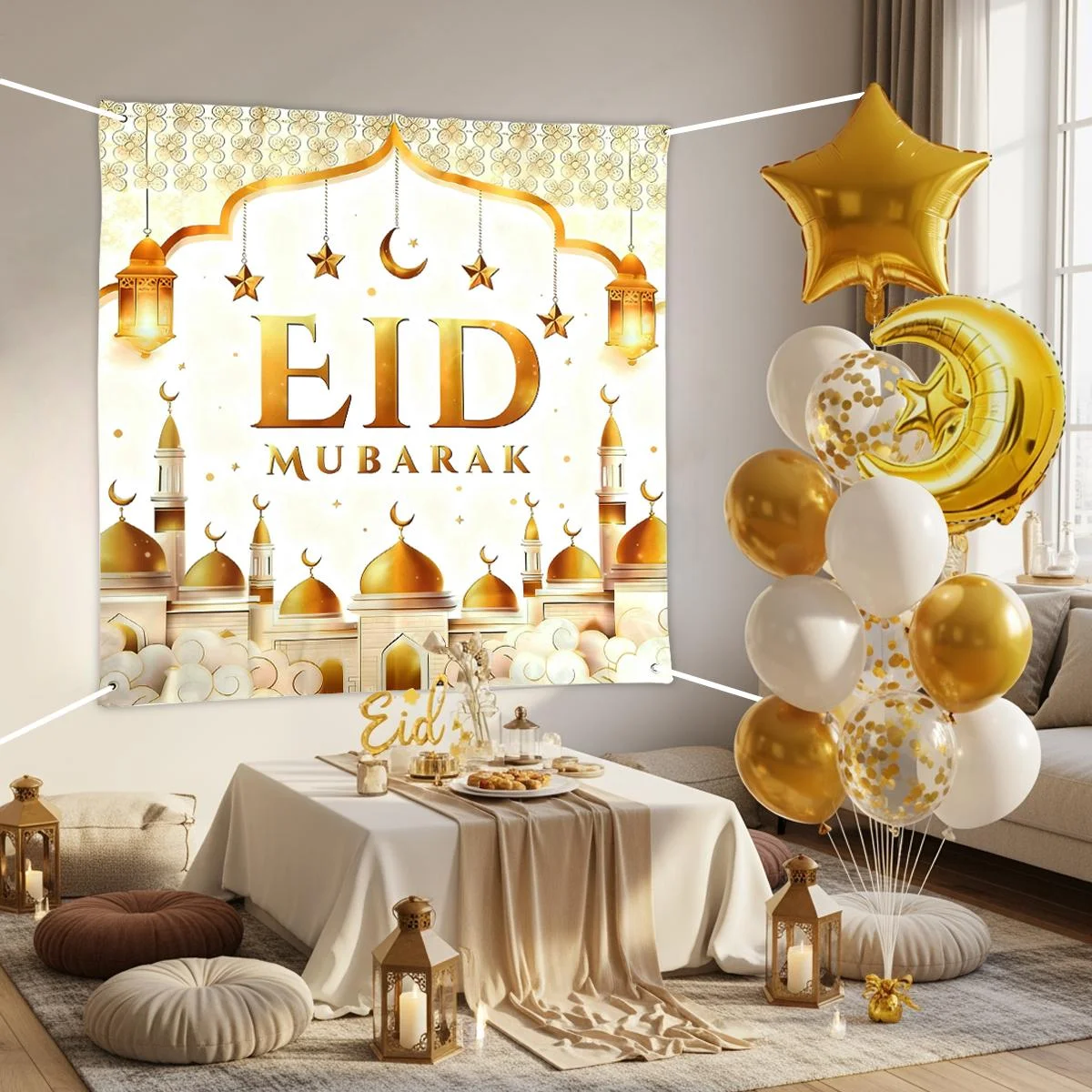 Ramadan balloon set-70pcs photo 4