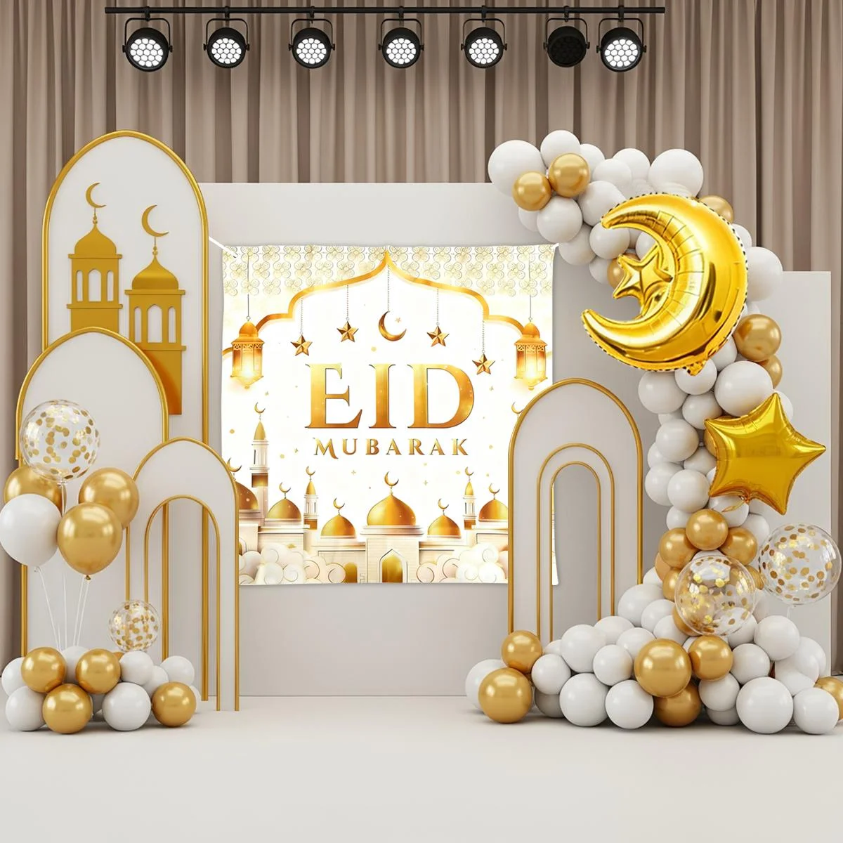 Ramadan balloon set-70pcs photo 5